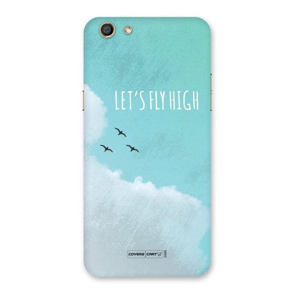 Lets Fly High Back Case for Oppo F3