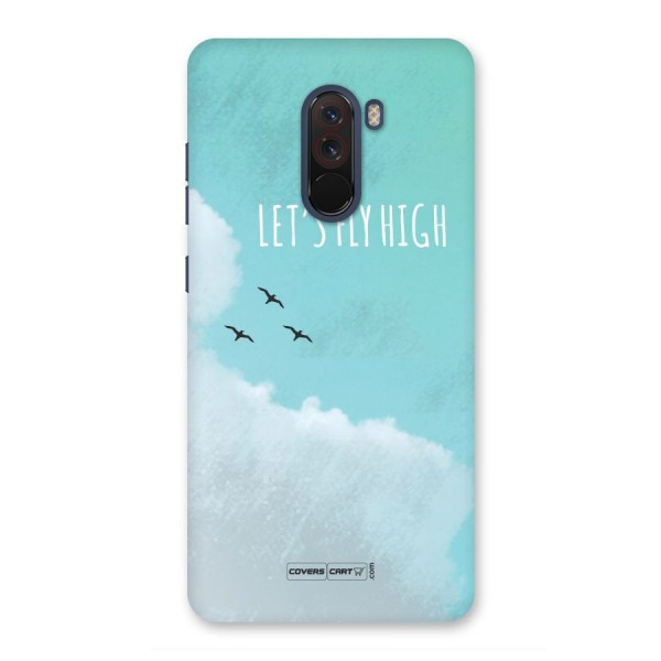 Lets Fly High Back Case for Poco F1