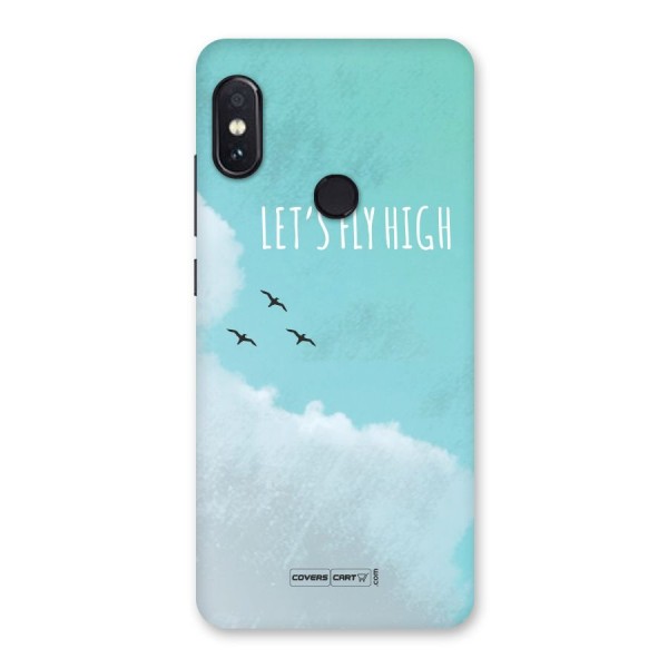 Lets Fly High Back Case for Redmi Note 5 Pro