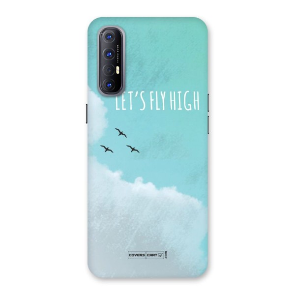 Lets Fly High Back Case for Reno3 Pro