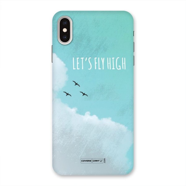 Lets Fly High Back Case for iPhone XS Max