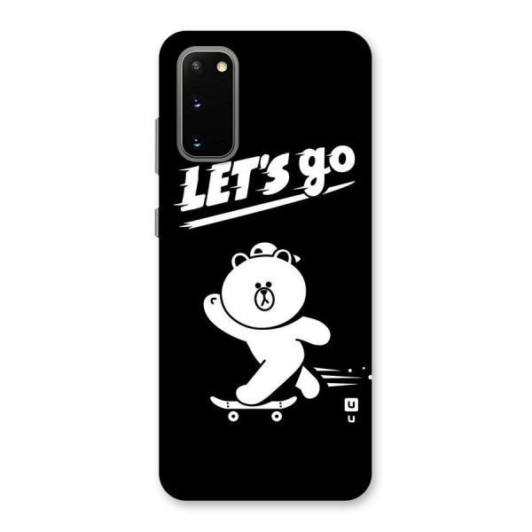 Lets Go Art Back Case for Galaxy S20