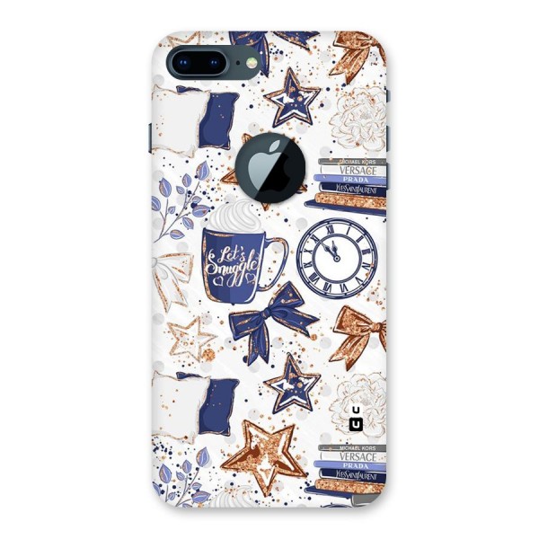 Lets Snuggle Back Case for iPhone 7 Plus Logo Cut