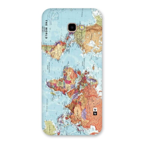 Lets Travel The World Back Case for Galaxy J4 Plus