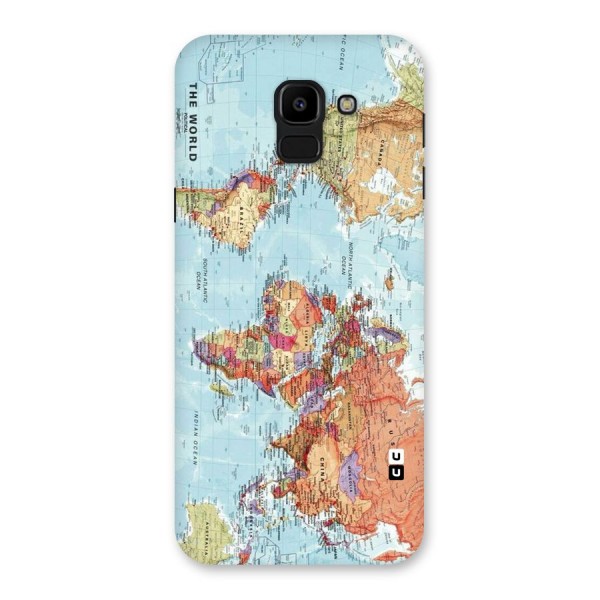 Lets Travel The World Back Case for Galaxy J6