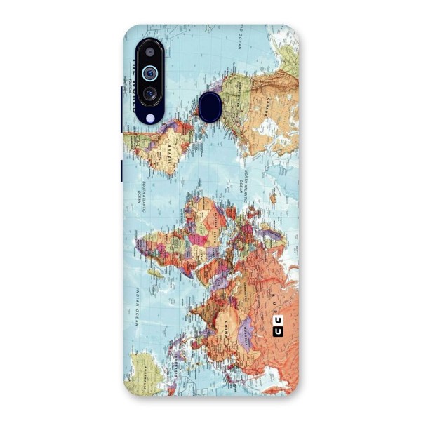Lets Travel The World Back Case for Galaxy M40