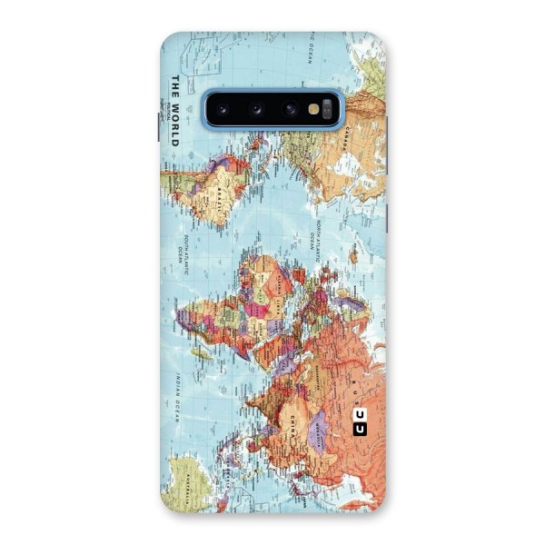 Lets Travel The World Back Case for Galaxy S10 Plus