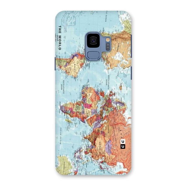 Lets Travel The World Back Case for Galaxy S9