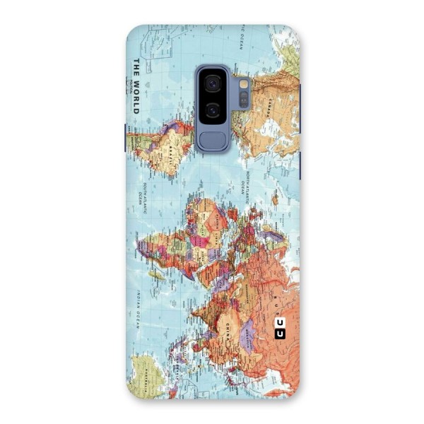 Lets Travel The World Back Case for Galaxy S9 Plus