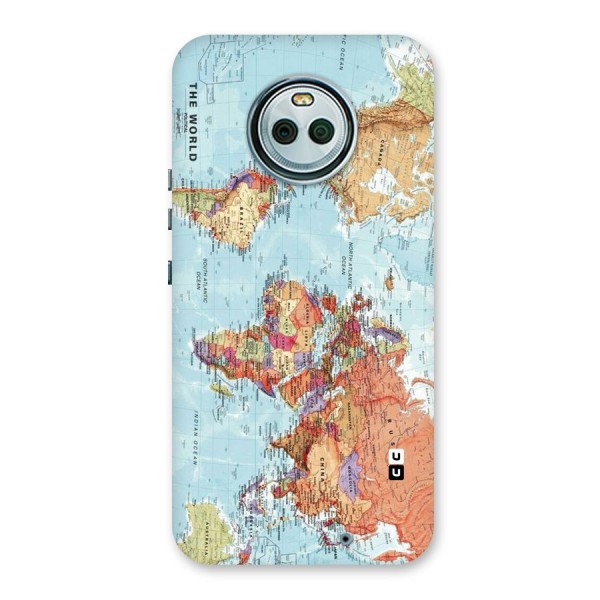 Lets Travel The World Back Case for Moto X4