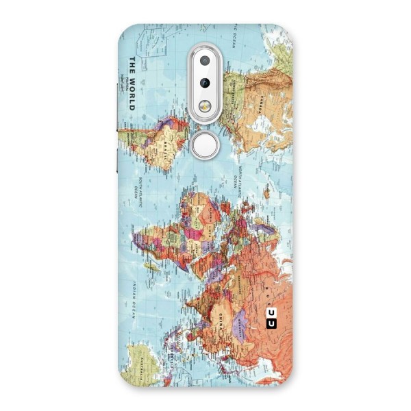 Lets Travel The World Back Case for Nokia 6.1 Plus