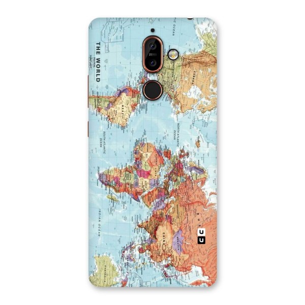 Lets Travel The World Back Case for Nokia 7 Plus