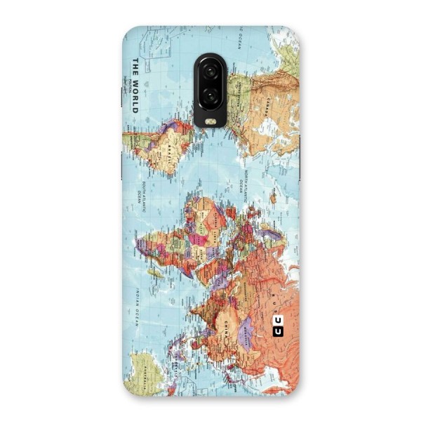 Lets Travel The World Back Case for OnePlus 6T