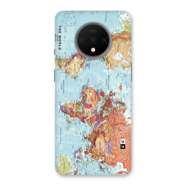 Lets Travel The World Back Case for OnePlus 7T