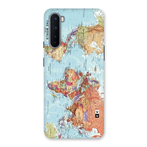 Lets Travel The World Back Case for OnePlus Nord