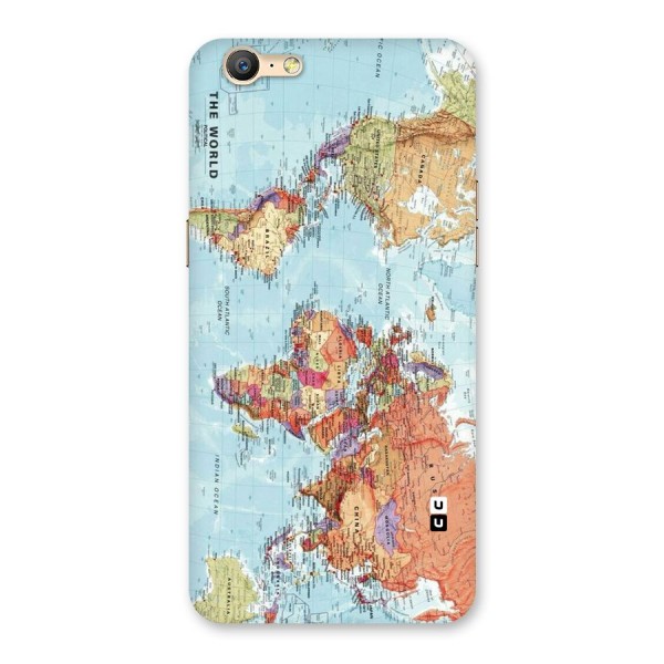 Lets Travel The World Back Case for Oppo A39