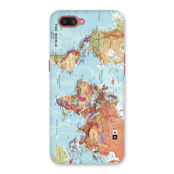 Lets Travel The World Back Case for Oppo A3s