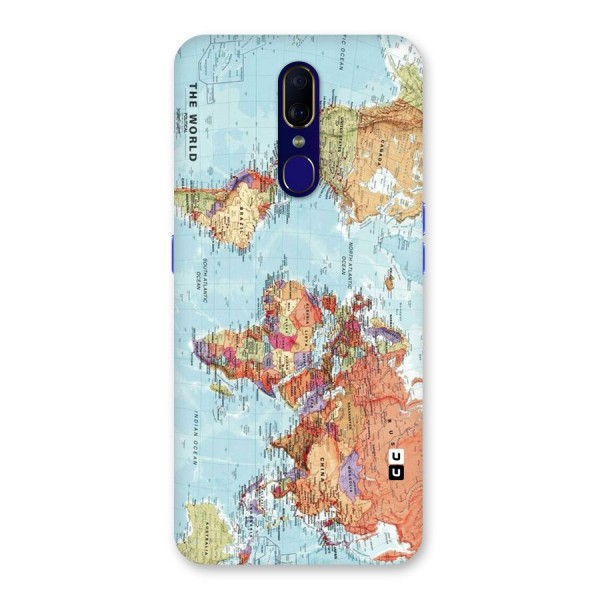 Lets Travel The World Back Case for Oppo A9