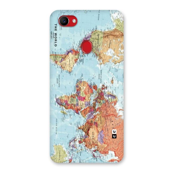 Lets Travel The World Back Case for Oppo F7