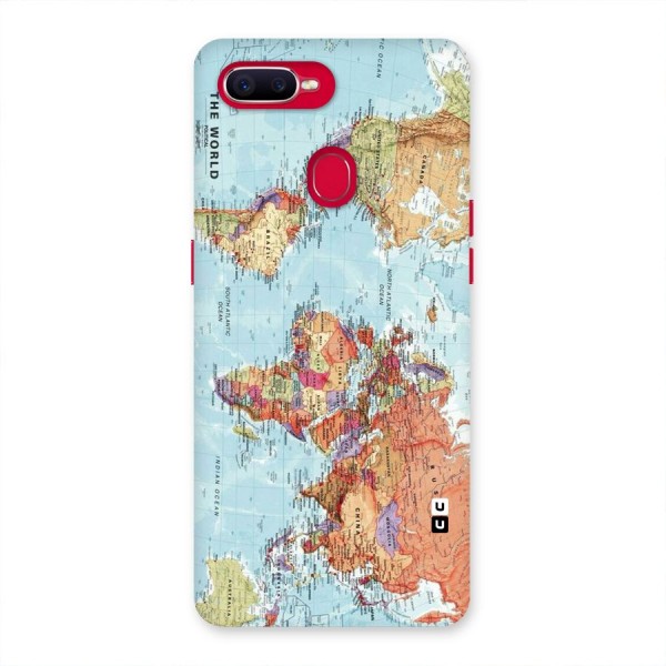 Lets Travel The World Back Case for Oppo F9 Pro