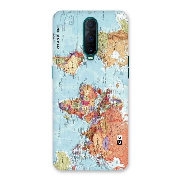 Lets Travel The World Back Case for Oppo R17 Pro