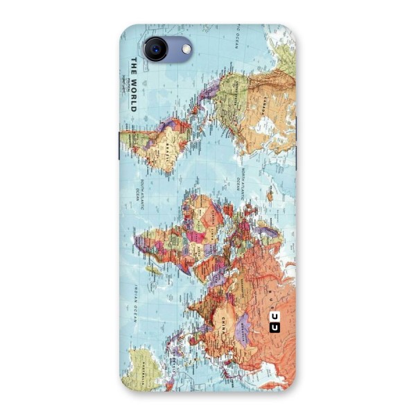 Lets Travel The World Back Case for Oppo Realme 1
