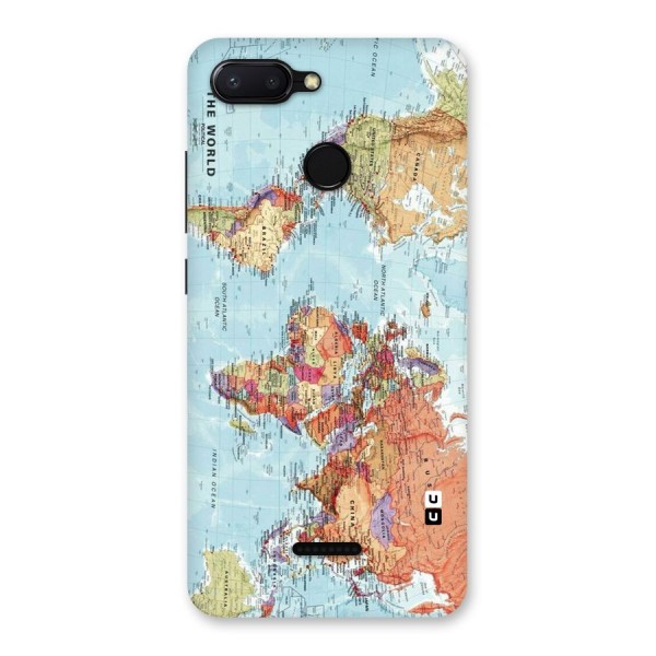Lets Travel The World Back Case for Redmi 6