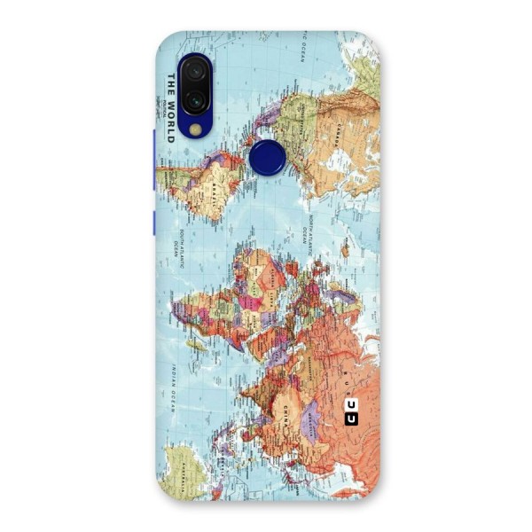 Lets Travel The World Back Case for Redmi Y3