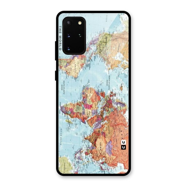 Lets Travel The World Glass Back Case for Galaxy S20 Plus