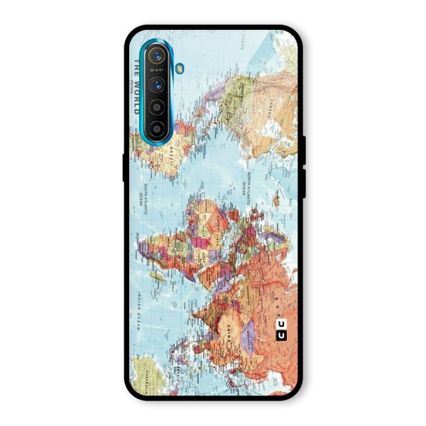 Lets Travel The World Glass Back Case for Realme XT
