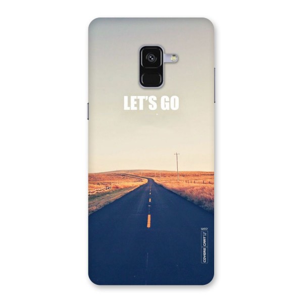 Lets Wander Back Case for Galaxy A8 Plus