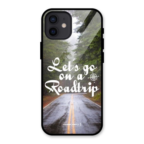 Lets go on a Roadtrip Glass Back Case for iPhone 12
