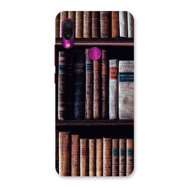 Library Love Back Case for Redmi Note 7 Pro