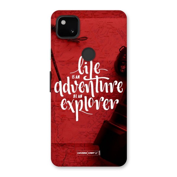 Life Adventure Explorer Back Case for Google Pixel 4a