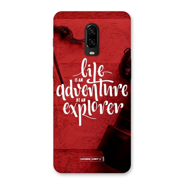 Life Adventure Explorer Back Case for OnePlus 6T