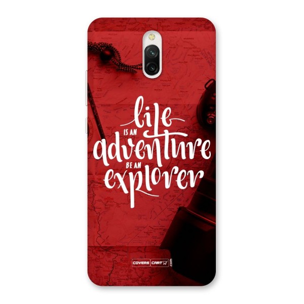 Life Adventure Explorer Back Case for Redmi 8A Dual