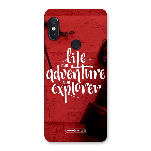 Life Adventure Explorer Back Case for Redmi Note 5 Pro