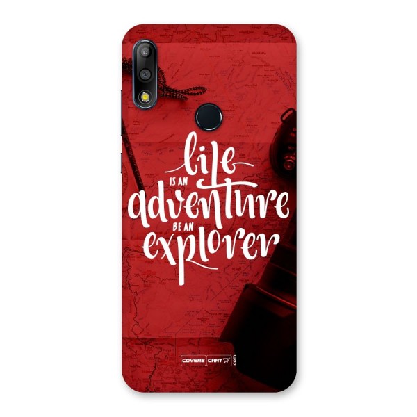 Life Adventure Explorer Back Case for Zenfone Max Pro M2
