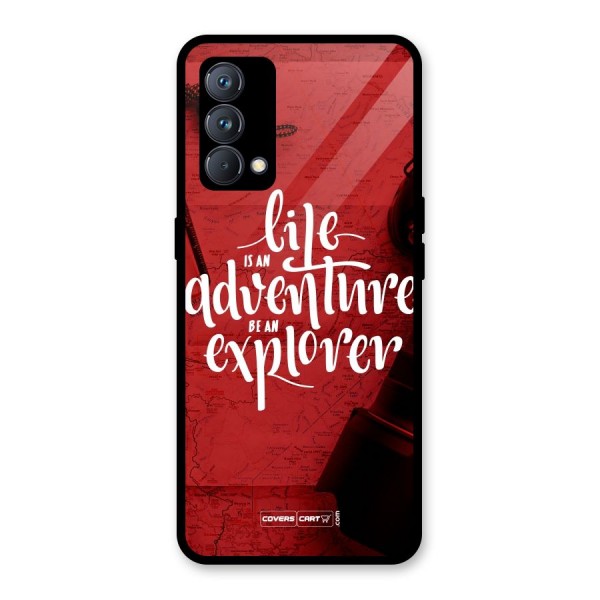 Life Adventure Explorer Glass Back Case for Realme GT Master Edition