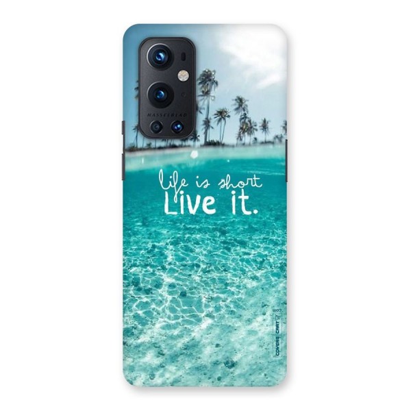 Life Is Short Back Case for OnePlus 9 Pro