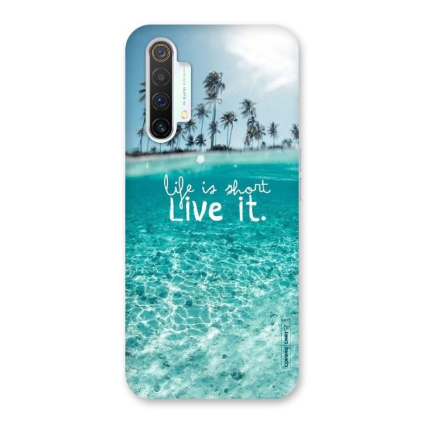 Life Is Short Back Case for Realme X3