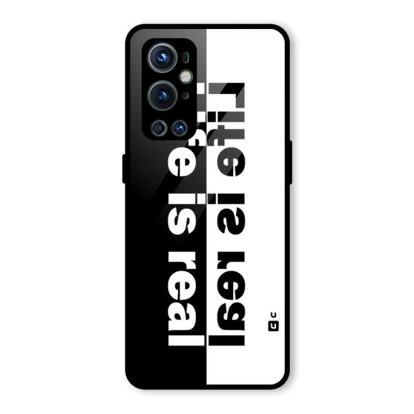 Life Reality Glass Back Case for OnePlus 9 Pro