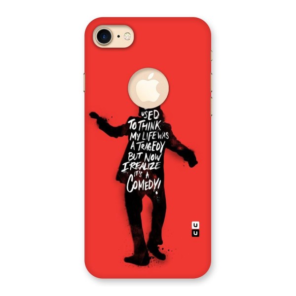Life Tragedy Comedy Back Case for iPhone 7 Logo Cut