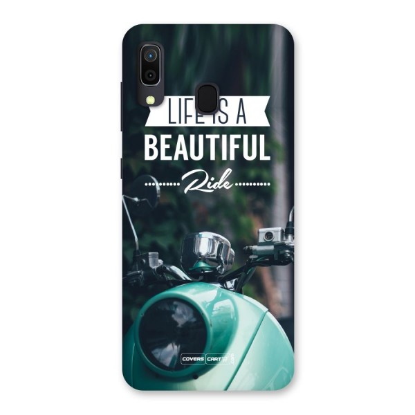 Life is a Beautiful Ride Back Case for Galaxy A30