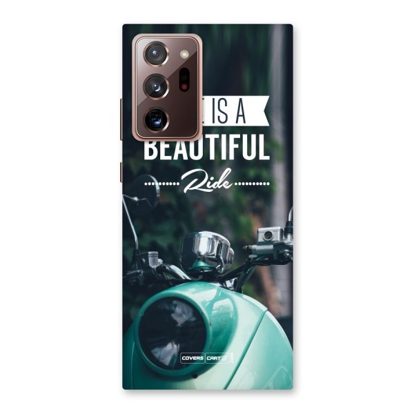 Life is a Beautiful Ride Back Case for Galaxy Note 20 Ultra