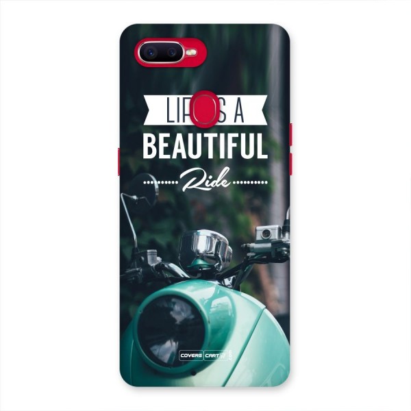 Life is a Beautiful Ride Back Case for Oppo F9 Pro