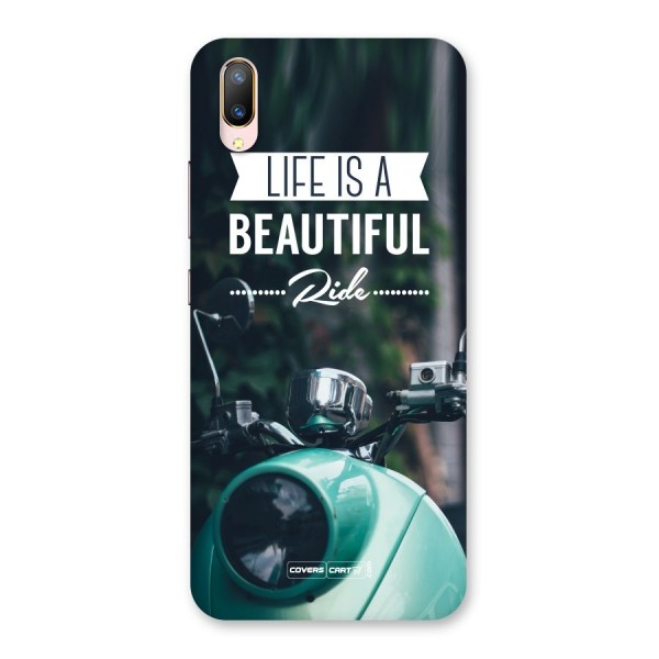 Life is a Beautiful Ride Back Case for Vivo V11 Pro