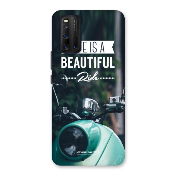 Life is a Beautiful Ride Back Case for Vivo iQOO 3