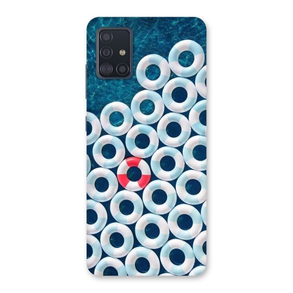 Light Blue Allure Back Case for Galaxy A51