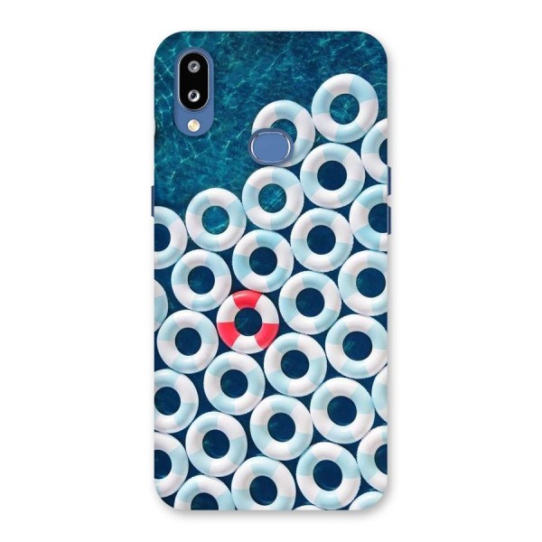 Light Blue Allure Back Case for Galaxy M01s